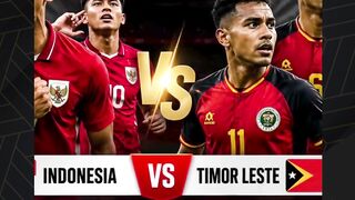 TIMNAS INDONESIA VS TIMOR LESTE