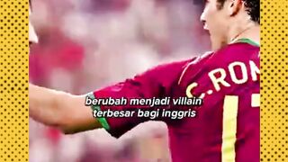 Momen di mana Cristiano Ronaldo berubah jadi public enemy nomor satu di Inggris dalam semalam! 😈⚽