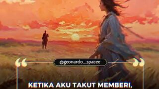Seringkali yang bikin kita enggan berbagi bukan karena kita kekurangan, tapi karena kita lupa... 🌾