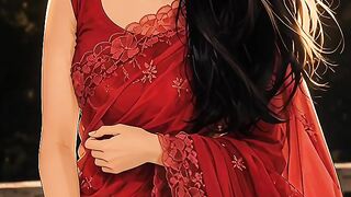 Beautiful anime girl ai Ghibli aesthetic video