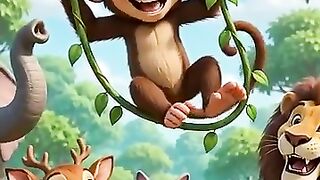 Monkey's Funniest Jungle Show 😂 | Hilarious Monkey Comedy Compilation | Viral Funny Animal Video