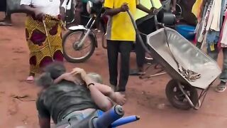 Don't fight with a woman ever