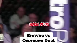 ​How Travis Browne Survived and Knocked Out Alistair Overeem