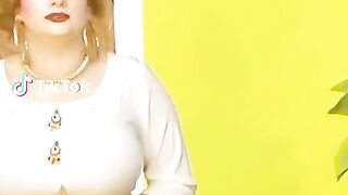Funny video chat with stage darma dance performance