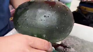 수박 자르기 달인 | Watermelon Cutting Master #수박 #여름 #계곡 #watermelon #summer