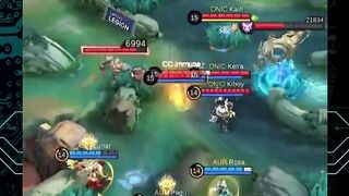 AUR 2-3 ONIC Usai sudah 5 game penuh ketegangan