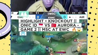 HIGHLIGHT KNOCKOUT || ONIC ID AURORA GAME 2