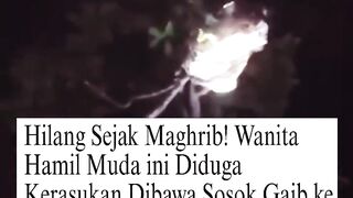Merinding Disko! Pamit Pas Maghrib, Ibu Hamil di Mamuju Malah Ditemukan Nangkring di Atas Pohon Tengah Hutan 👻🌳