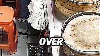 cute little Girl Runs Her Mom's Food Stall