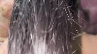 My long hair play