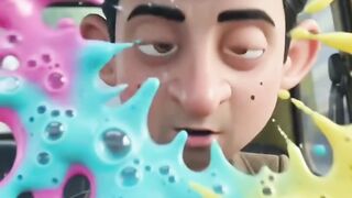 Bean's Funniest Car Wash Disaster! 😂🚗 | 3D Cartoon Comedy