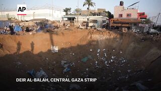 Displaced Palestinians in Gaza jolted awake by evacuation warnings just before Israel strikes