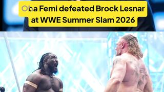 Oba Femi Defeats Brock Lesnar in Hell in a Cell at WWE SummerSlam 2026