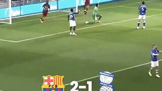 Birmingham kalahkan Barca 3-2 (pen, seri 2-2)  di laga uji coba pramusim.