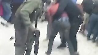 The guy who steal money to a lady