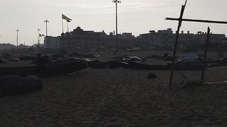 Puri Seabeach near Fishermen stay