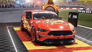 🔥 Race-Ready Mustang Steals the Show! 🏁 American Muscle on Display
