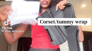 How to wear a tummy wrap