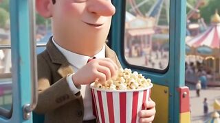 Bean's Hilarious Ferris Wheel Adventure | Funny 3D Cartoon | ToonVerse
