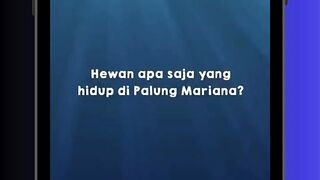 Hewan Lucu di Palung Mariana? 🥹🌊 #palungmariana  #lautdalam  #hewanlaut