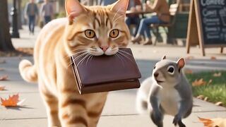 The cat found a wallet full of cash… but what it did next made millions emotional."