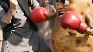 🥔 Potato vs Me – The Ultimate Funny Fight! 😂💥