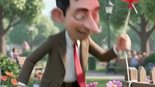 Bean's Giant Balloon Disaster 😂 | Funny 3D Cartoon Animation | Slapstick Comedy