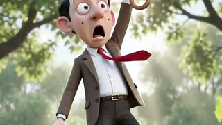 Bean's Crazy Magic Umbrella 😂 | Funny 3D Cartoon Adventure | Family Comedy