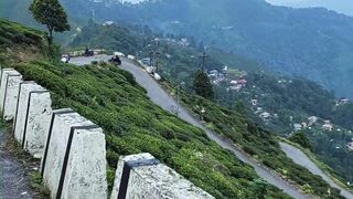 The Most Beautiful Hill Road in North Bengal 😍🌿 | Scenic Drive Through Tea Gardens