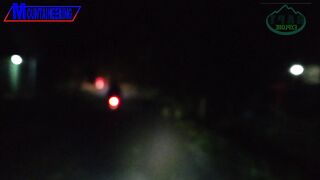 We began the climb up Mount Patah at night
