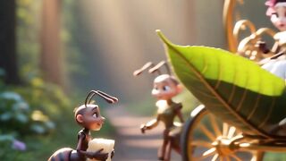 Poor Ant who Fell in love to a Princess