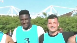 Granit Xhaka, Kyle Walker, Hakan Çalhanoğlu, dan Antonio Rüdiger