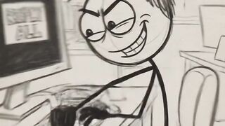 Accidentally Hit "Reply All" 😱📧😂 | Stickman Animation #Shorts