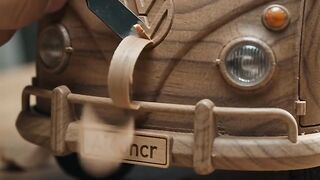 Wooden Volkswagen Kombi