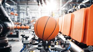 How Basketballs Are Made in a Fully Automated Factory