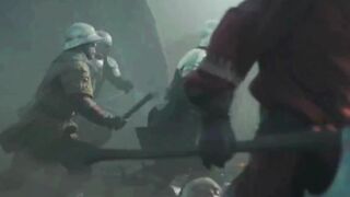 Dragon Fight Scene 4k.
