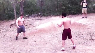 All that muscle for nothing