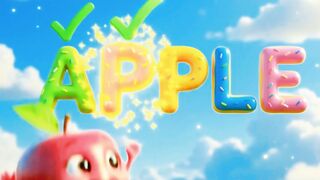 🍎 APPLE | Learn English Words for Kids  | LumiLearn