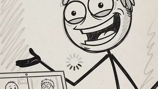 Internet Disconnects During a Meeting! 🌐😂 | Stickman Animation #Shorts