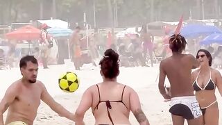 Leme Beach A fun Day 🇧🇷