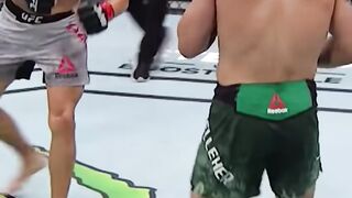The Cleanest UFC KO You'll See Today