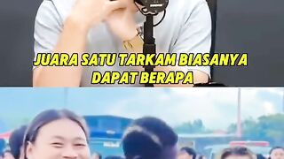 Raditya Dika kaget denger hadiah juara 1 Tarkam #tarkam #agenagung #podcast #sepakbola #fyp