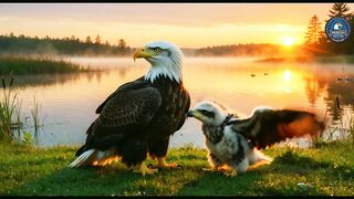 Mother Eagle Trapped in Barbed Wire! 🦅🥺