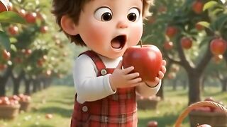 : 🍎 Baby Learns Apple | Fun & Cute Learning Video for Kids 👶✨