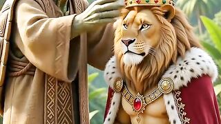 Tortoise 🐢 and lion 🦁 kingship
