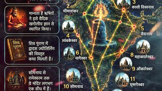 3. 🏆 नक्शे पर 12 ज्योतिर्लिंग ! महादेव का रहस्य