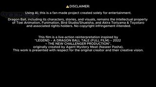 LEGEND 2 A Dragon Ball Tale (2026)  Live-Action AI Film