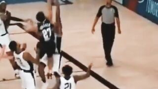 Kawhi DEFENSE!! One Finger!!