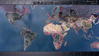 Overpowered Germany vs Everyone HOI4 Timelaps