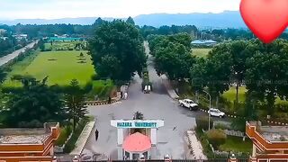 Beauty Of Hazara University By Drone Camera